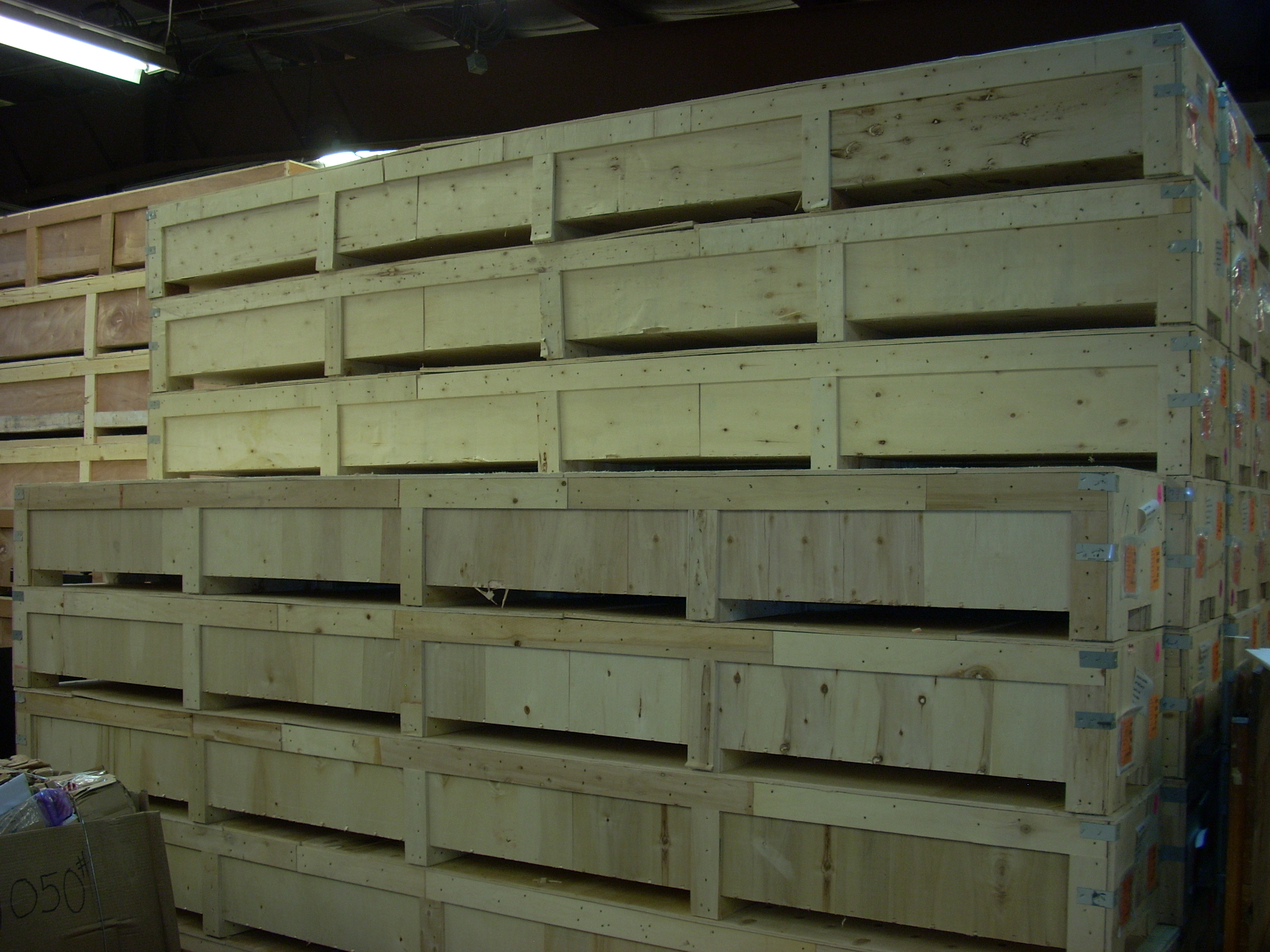 Dunnage Custom Wood Crates Shipping Containers & Saddles Spiceland Wood Products Indiana