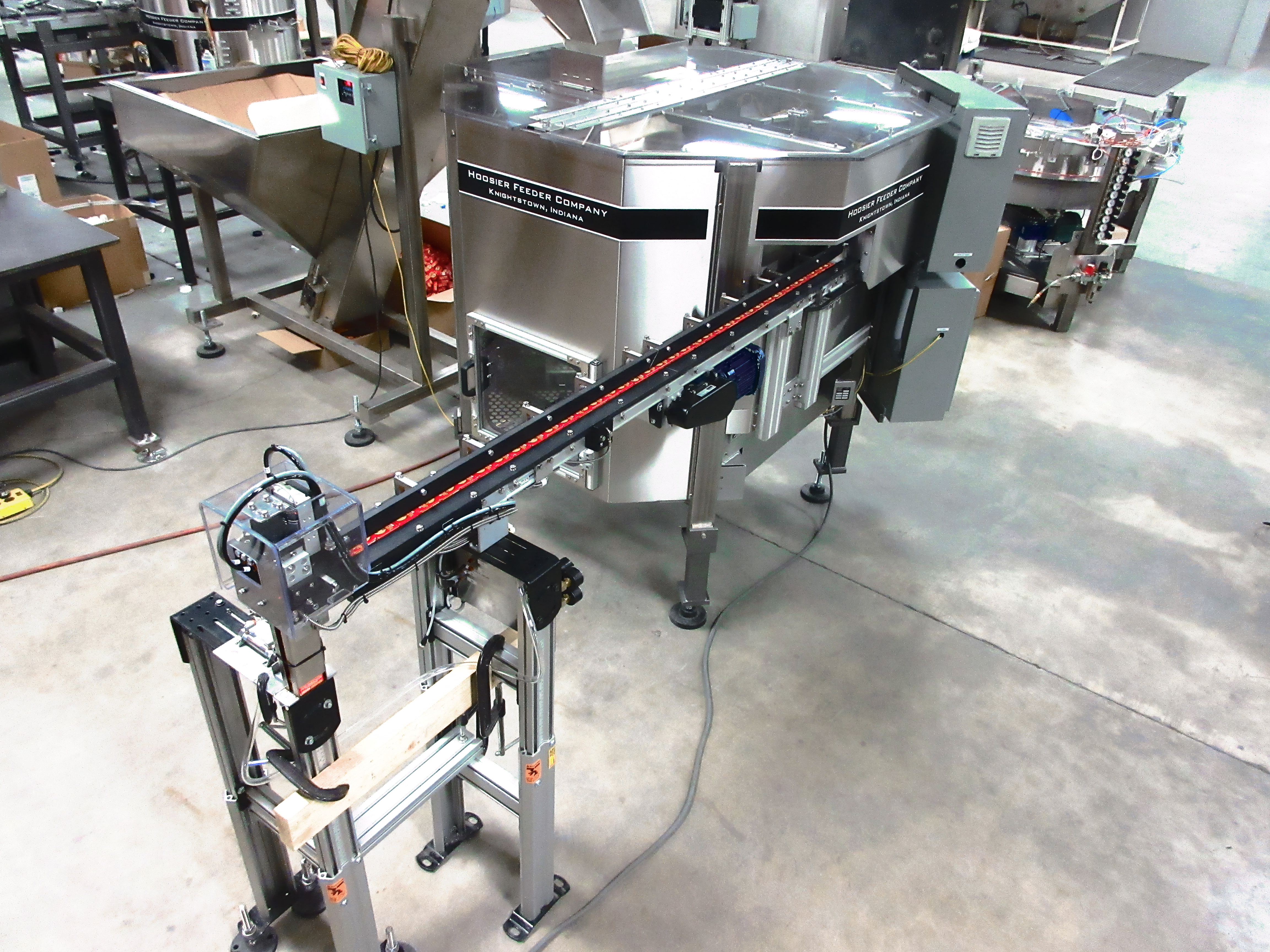 Centrifugal Feeder for Food Packaging Industry Hoosier Feeder
