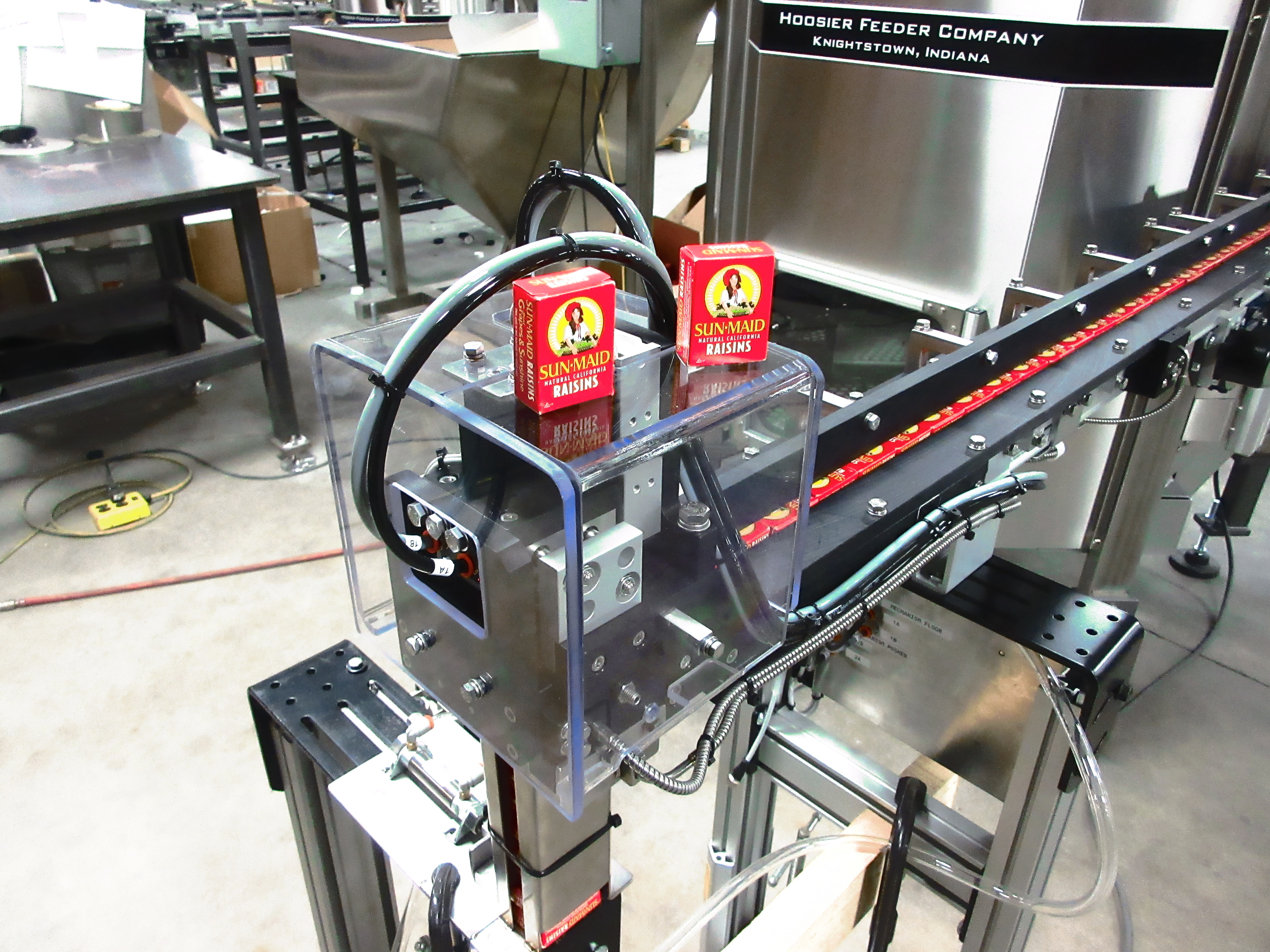 Centrifugal Feeder For Food Packaging Industry Hoosier Feeder