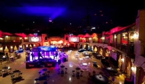 Best Venue Lighting Event Audio Visual Indiana Roof Ballroom Dr Pepper Ten Football Championship Weekend Indianapolis Corporate Events