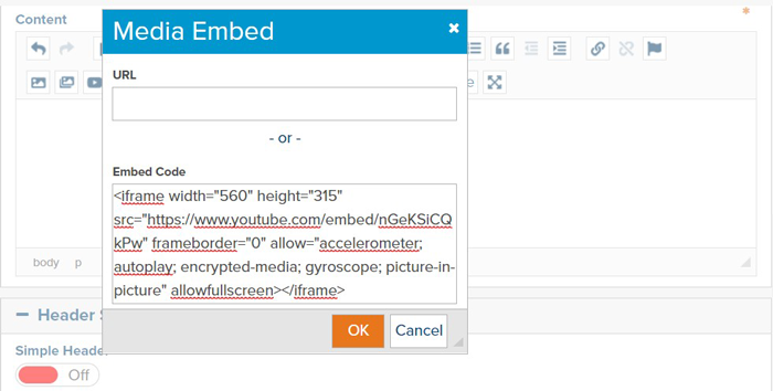 How To Remove Youtube Info From Embedded Videos Web Content Management Marketpath