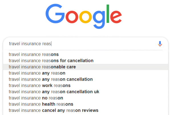 Google Autocomplete Google Autocomplete