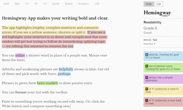 Hemingway Editor Hemingway Editor