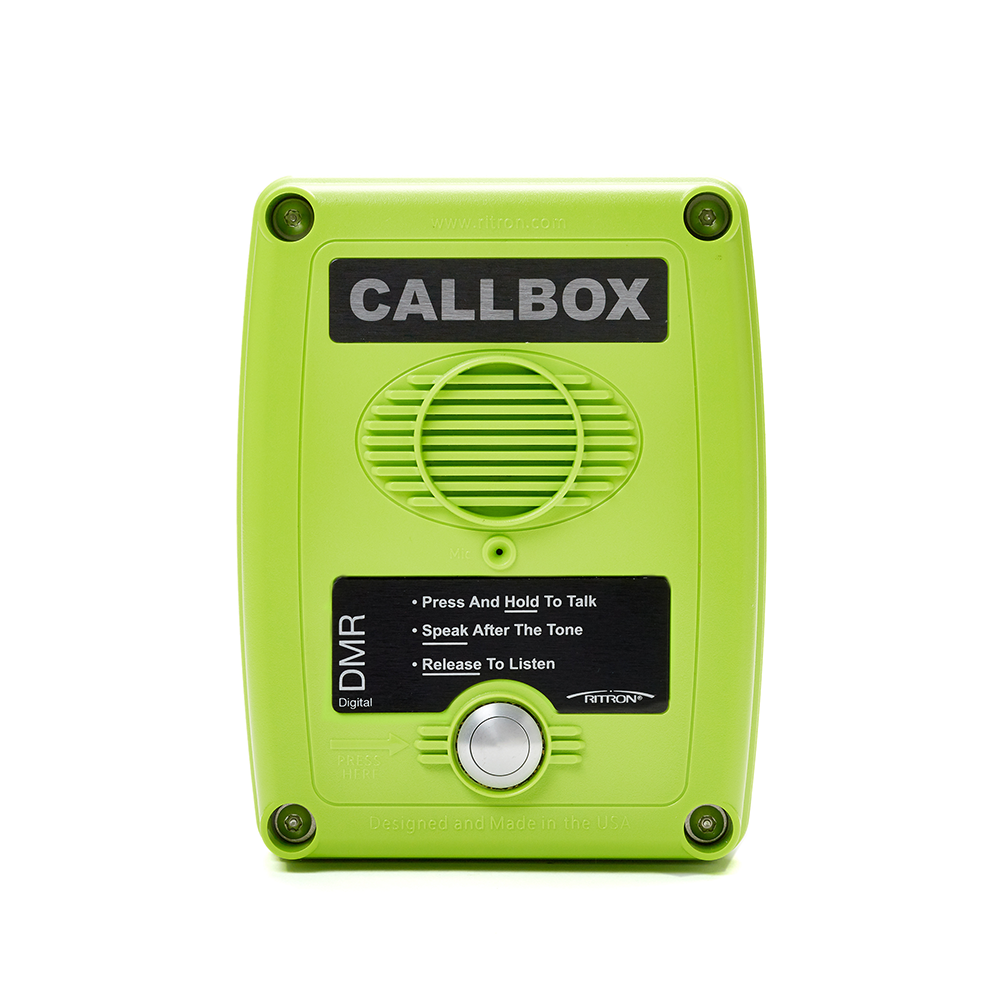 2 Way Radio Call Box Wireless Communication Ritron DMR Series Digital