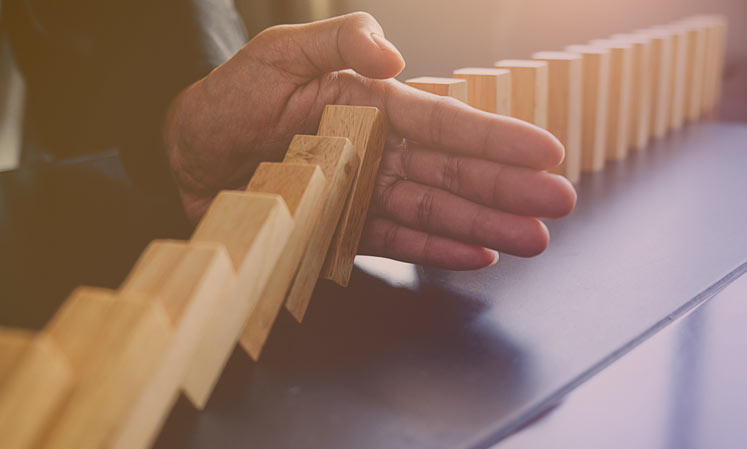 Stopping the domino effect of shadow in the organizational system